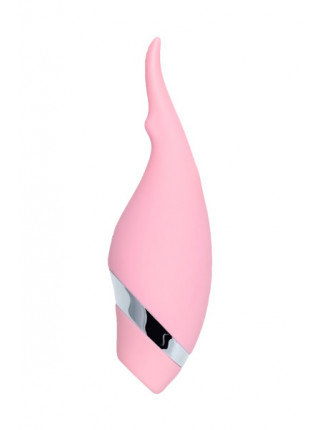 МНОГОФУНКЦИОНАЛЬНЫЙ СТИМУЛЯТОР ЭРОГЕННЫХ ЗОН FLOVETTA BY TOYFA DAHLIA, СИЛИКОН, РОЗОВЫЙ, 14 СМ