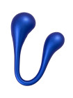 Многофункциональный вибратор L`Eroina APP INEFY с пультом и APP, силикон, синий, 26,5 см