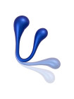 Многофункциональный вибратор L`Eroina APP INEFY с пультом и APP, силикон, синий, 26,5 см