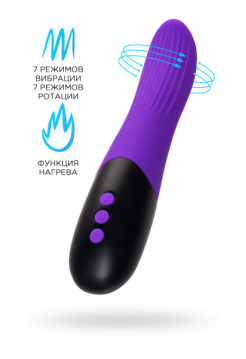 РОТАТОР ШТУЧКИ-ДРЮЧКИ «ДРЮЧКА-ЗАМЕНИТЕЛЬ», СИЛИКОН, ФИОЛЕТОВЫЙ, 18 СМ