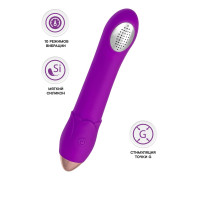 Вибронасадка для душа A-Toys by TOYFA Wesea, силикон, фиолетовый, 20,5 см