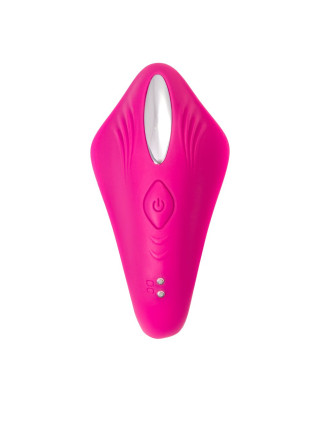 Вибратор для пар A-Toys by TOYFA Cobrum, силикон, розовый, 9,6 см