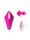 Вибратор для пар A-Toys by TOYFA Cobrum, силикон, розовый, 9,6 см