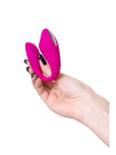 Вибратор для пар A-Toys by TOYFA Cobrum, силикон, розовый, 9,6 см