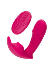 Стимулятор точки G с вакуум-волновой стимуляцией JOS Shani, силикон, розовый, 12 см