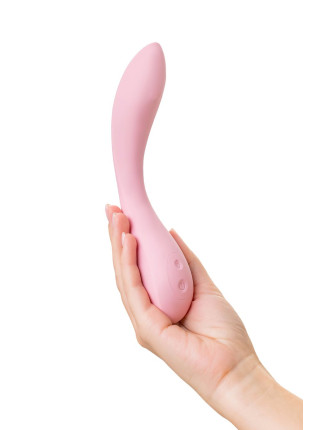 G-Spot вибратор со стимулирующим шариком JOS Mitzi, силикон, розовый, 21 см