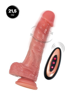 Ротатор реалистичный, Mr.Baton, RealSpins, силикон, 21,5см, Ø4,5