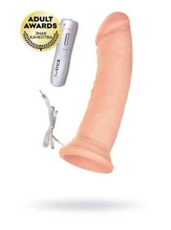 РЕАЛИСТИЧНЫЙ ВИБРАТОР TOYFA REALSTICK ELITE KURT, TPR, ТЕЛЕСНЫЙ, 20 СМ