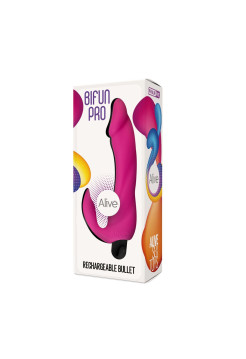 Вибростимулятор для точки G, Bifun Pro Adrien Lastic , c вибрацией, длина 14.90 см, диаметр 2.90 см