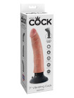 Вибромассажер реалистик на присоске 3 в 1, 7 Vibrating Cock