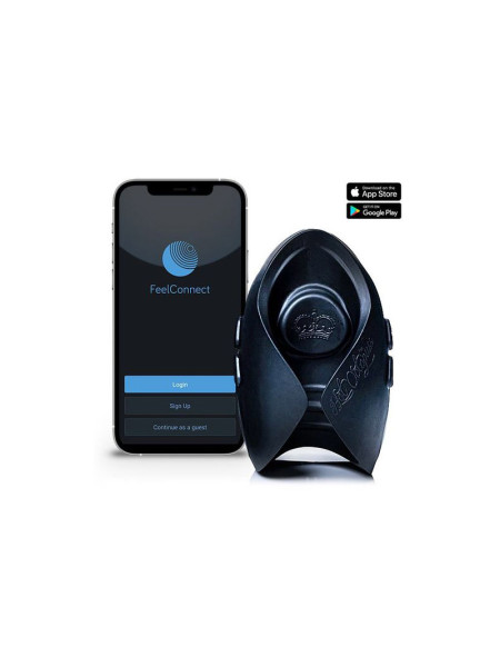 Pulse Solo Interactive Интерактивный Вибростимулятор с управлением через смартфон HotOctopuss, c вибрацией, длина 10.60 см