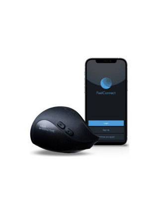 Pulse Solo Interactive Интерактивный Вибростимулятор с управлением через смартфон HotOctopuss, c вибрацией, длина 10.60 см
