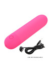 Вибропуля Stefan, розовая Pretty Love, c вибрацией, длина 8.00 см, диаметр 1.80 см