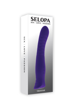 Вибростимулятор Trixxxie Evolved, c вибрацией, длина 22.23 см, диаметр 3.81 см