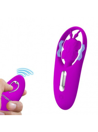 Вибромассажёр DANCING BUTTERFLY L 108 мм D 40 мм, 12 режимов вибрации