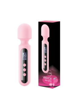 ВИБРОМАССАЖЁР 10 режимов вибрации, 4 режима скорости, L рабочей части 165 мм D 36 мм