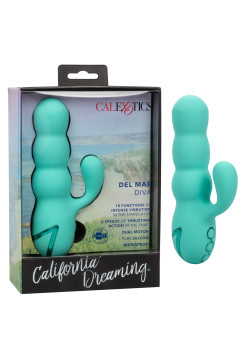 Вибратор-кролик California Dreaming Del Mar Diva  10 режимов вибрации