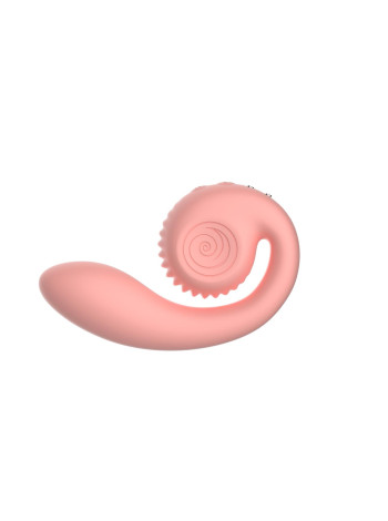 Инновационный SVibe Gizi вибратор, персиковый Гарантия: 2 года