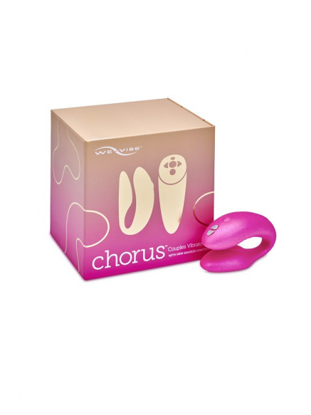 Сенсорный вибромассажер для пар We-Vibe Chorus Pink