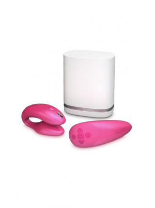 Сенсорный вибромассажер для пар We-Vibe Chorus Pink