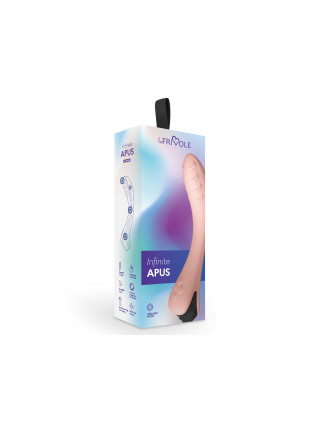 Вибратор точки G  Apus, цвет персиковый (INFINITE)