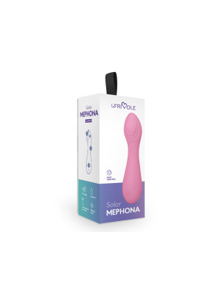 Мини вибратор Mephona, длина: 11,7см цвет Розовый (SOLAR)