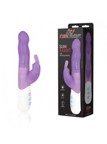 СИЛИКОНОВЫЙ ВИБРАТОР HI-TECH С ШАРИКАМИ