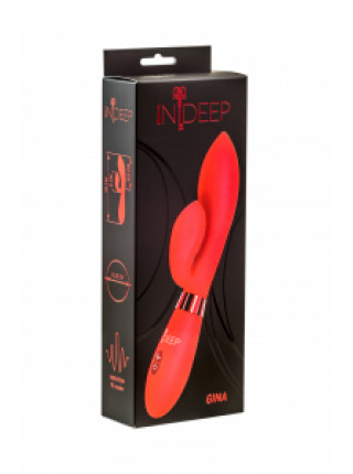 Вибратор Indeep Gina Red 10 режимов вибрации