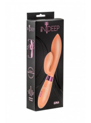 Вибратор Indeep Gina Beige 10 режимов вибрации