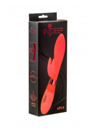 Вибратор Indeep Leyla Red 10 режимов вибрации