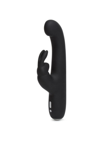 Вибратор Happy Rabbit Slimline G-Spot перезаряжаемый, черный