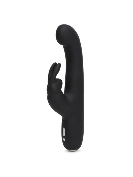 Вибратор Happy Rabbit Slimline G-Spot перезаряжаемый, черный