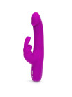 Вибратор Happy Rabbit Slimline Realistic перезаряжаемый, фиолетовый