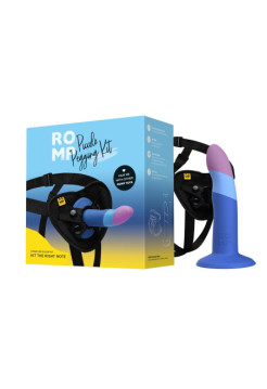 Страпон Romp Piccolo Pegging Kit: фаллоимитатор + пояс