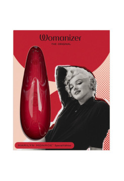 Бесконтактный клиторальный стимулятор Womanizer Marilyn Monroe ярко-красный