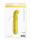 Перезаряжаемый вибратор Fantasy Flamie Yellow 