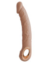 Перезаряжаемый реалистичный вибратор Deep Vibes Relax Flesh