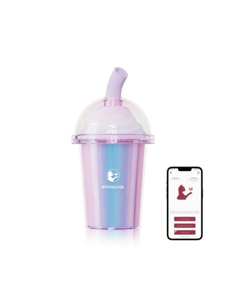 Вакуумный мини-стимулятор BeYourLover Joy Cup с подогревом