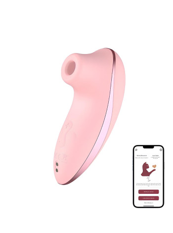 Вакуумный стимулятор BeYourLover HIBA с функцией нагрева и управлением через приложение