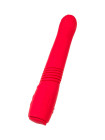 Фрикционный фаллоимитатор с вибрацией LOVENSE Gravity, красный, силикон, 25,9 см