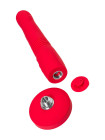 Фрикционный фаллоимитатор с вибрацией LOVENSE Gravity, красный, силикон, 25,9 см