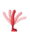 Дилдо-вибратор LOVENSE Mission 2 с технологией Touch-Sense, силикон, красный, 27,2 см 