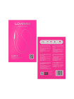 Виброяйцо LOVENSE Lush 4, силикон, розовый, 18,1 см