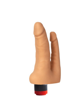 Вибромассажёр-реалистик в ламинате Длина общая 170 мм. Диаметр 32 мм.