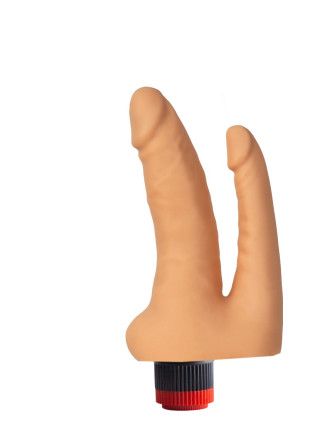 Вибромассажёр-реалистик в ламинате Длина общая 170 мм. Диаметр 32 мм.