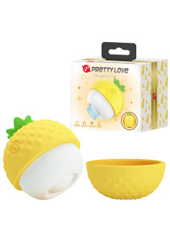 Мини-стимулятор Pineapple Secret, жёлтый Baile Pretty Love, длина 5.70 см 