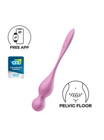 Виброшарики Love Birds 1 (pink) вибрации и приложение Satisfyer Connect