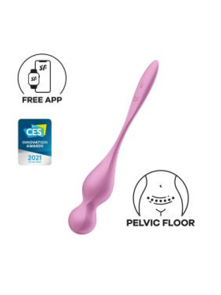 Виброшарики Love Birds 1 (pink) вибрации и приложение Satisfyer Connect