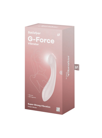Вибромассажер G-Force (beige) 50 комбинаций вибрации