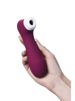 Вакуумный стимулятор клитора Satisfyer Pro 2 Generation 3, Connect App, бордовый, 16,4 см